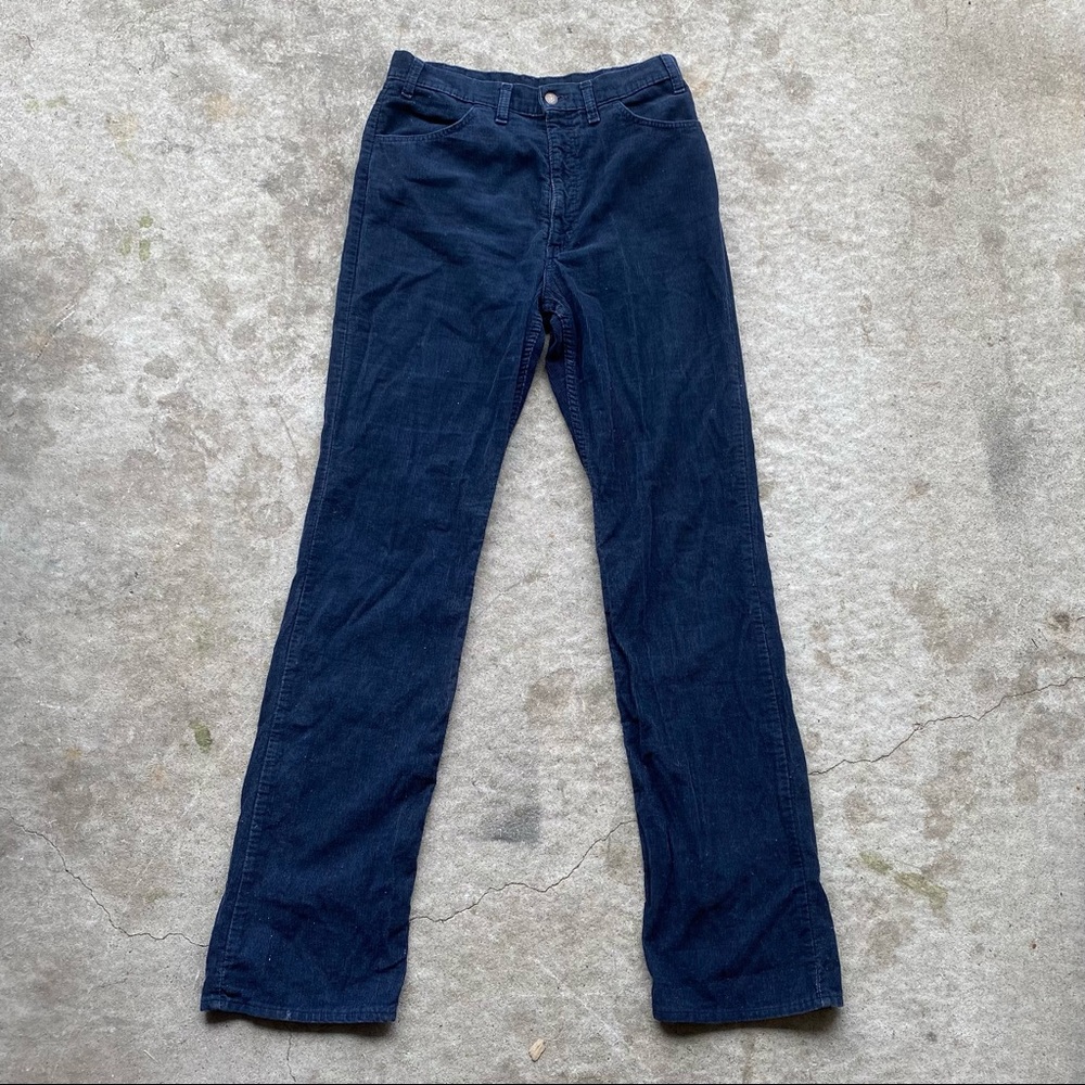 Vintage 70s Levis White Tabs Corduroy Pants